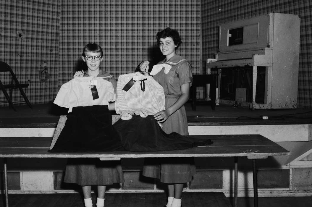 Portraits - Group, IA, presentation, historic, Coon Rapids, Fairs and Festivals, uniforms, 4h, Iowa, United States, Photos, Schools and Education, girls, history, piano, ia, Coon Rapids Enterprise, Children