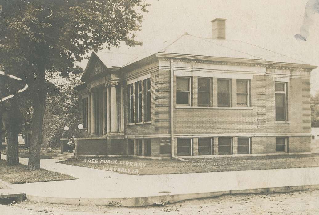 Waverly Public Library, history of Iowa, library, Cities and Towns, Iowa, Iowa History