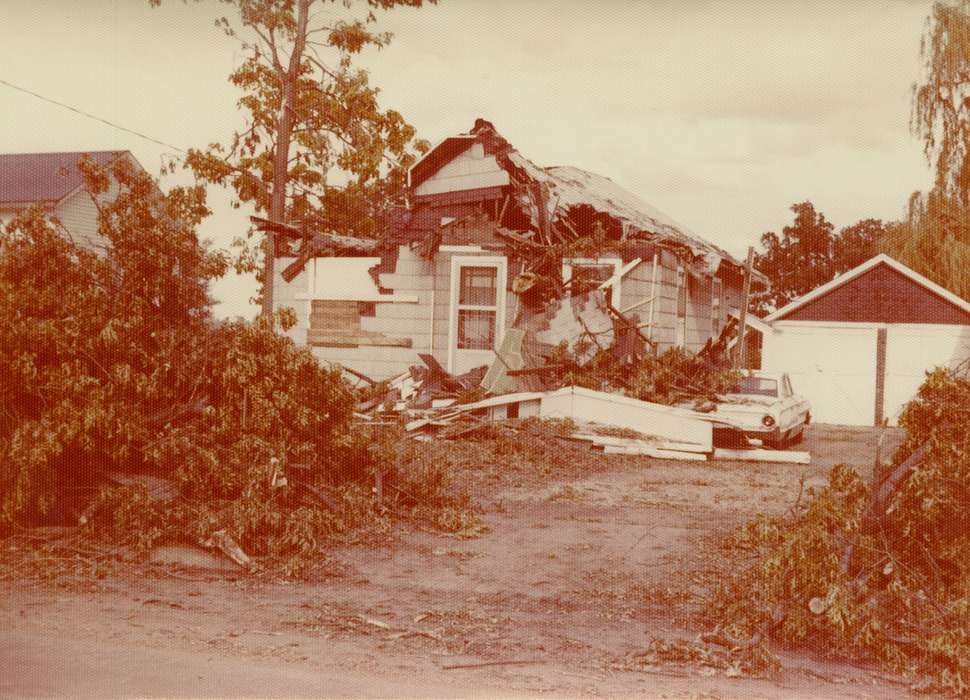 tornado, Homes, history of Iowa, Iowa, Iowa History, Clinton, IA, weather, Feddersen, Margaret