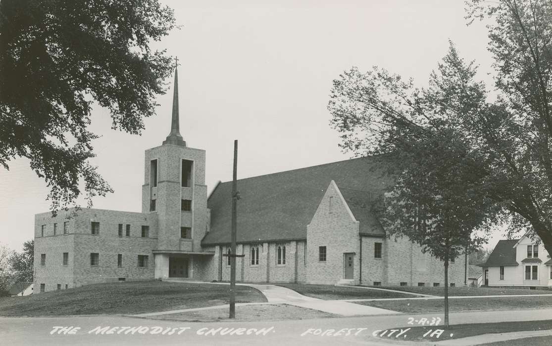 church, Forest City, IA, Cities and Towns, Iowa, Iowa History, history of Iowa, Religious Structures, Palczewski, Catherine