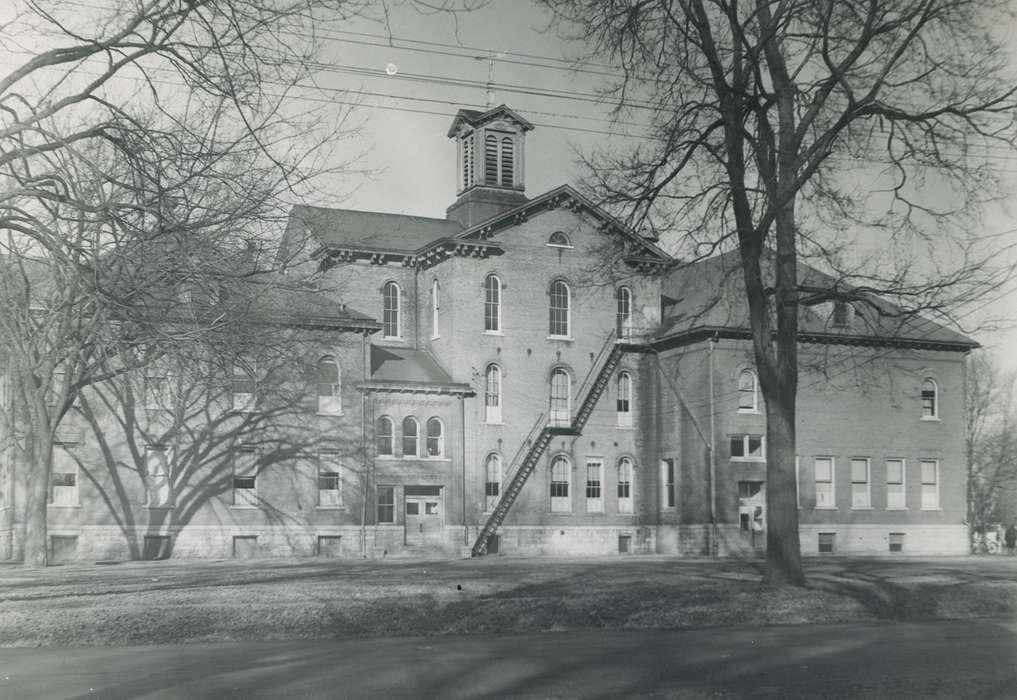 Schools and Education, history of Iowa, high school, Iowa, Iowa History, Waverly, IA, Waverly Public Library