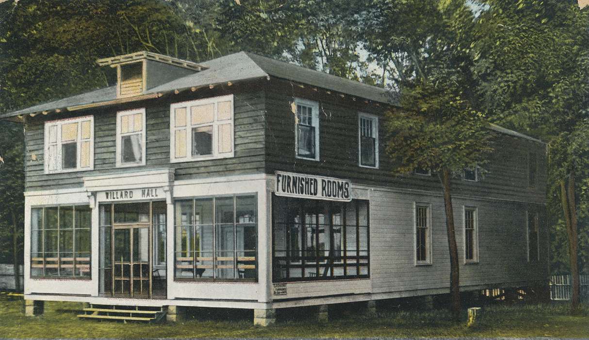 Businesses and Factories, historic, Black Hawk, porch, screened porch, house, Civic Engagement, United States, Homes, Iowa, Photos, hotel, Waterloo, tree, ia, Olsson, Ann, trees, history, IA