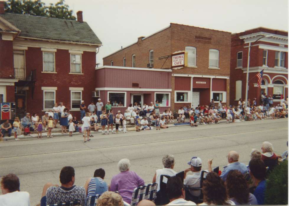 Cities and Towns, Fairs and Festivals, Laurie, Thompson, Iowa History, parade, Garnavillo, IA, Iowa, history of Iowa, Main Streets & Town Squares