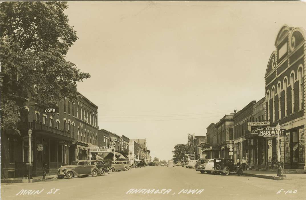 Iowa, Iowa History, Anamosa, IA, main street, history of Iowa, Hatcher, Cecilia, Main Streets & Town Squares