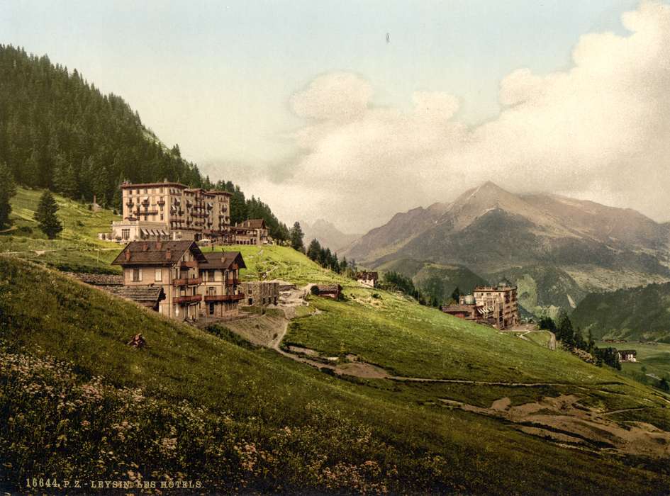 grand hotel, village, Library of Congress, Cities and Towns