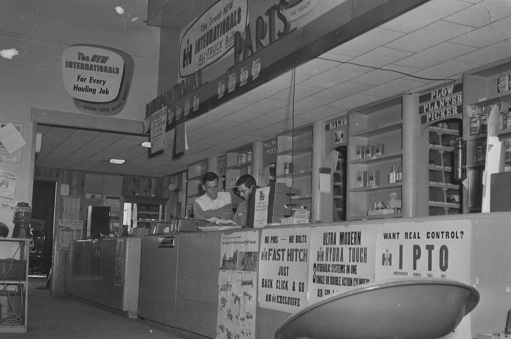 Labor and Occupations, ia, tractor parts, Iowa, history, IA, Coon Rapids, Photos, Coon Rapids Enterprise, historic, United States