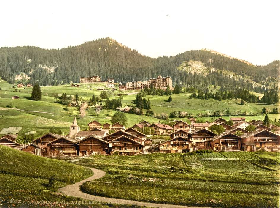 village, Library of Congress, Cities and Towns