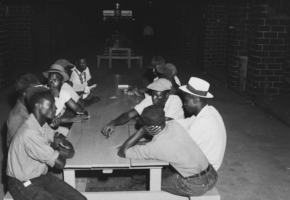 Iowa, IA, dominoes, United States, Photos, historic, Coon Rapids, history, cards, ia, Coon Rapids Enterprise, People of Color, Leisure