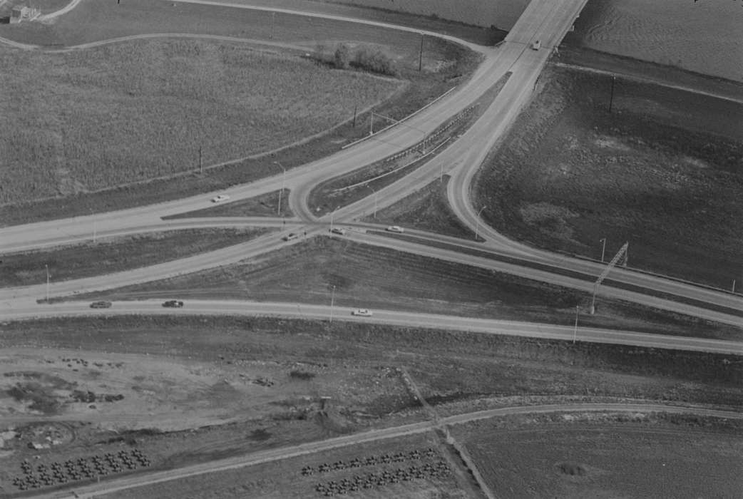 history of Iowa, Iowa, Lemberger, LeAnn, Iowa History, Ottumwa, IA, Aerial Shots, highway