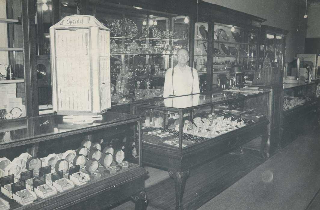 jewelry store, jeweler, Businesses and Factories, Waverly Public Library, Iowa History, Waverly, IA, Iowa, history of Iowa, Labor and Occupations
