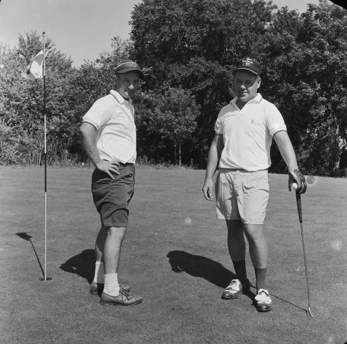 Portraits - Group, IA, Sports, historic, putting, Coon Rapids, golf ball, golf, Iowa, United States, Photos, history, ia, Coon Rapids Enterprise, golf course, golf club, Outdoor Recreation, golf hat