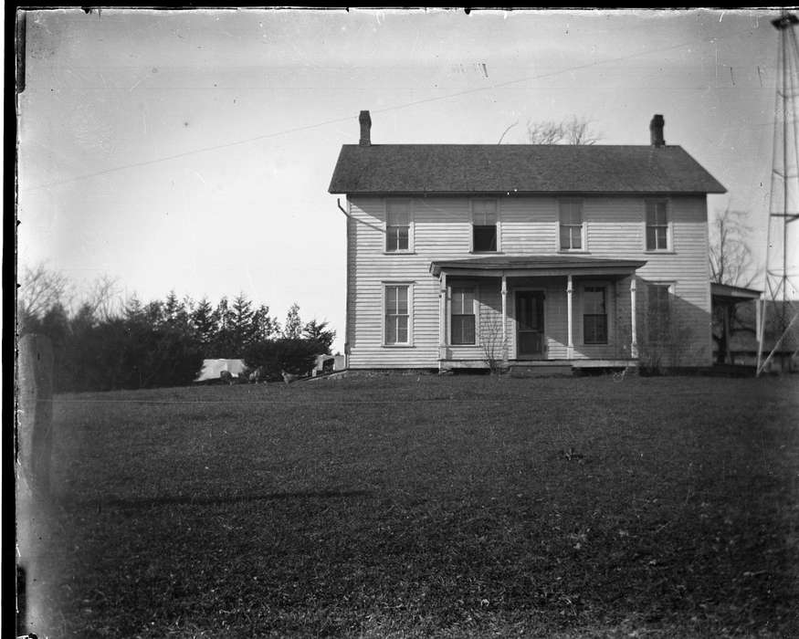 Farms, house, Iowa, Iowa History, Anamosa Library & Learning Center, IA, history of Iowa