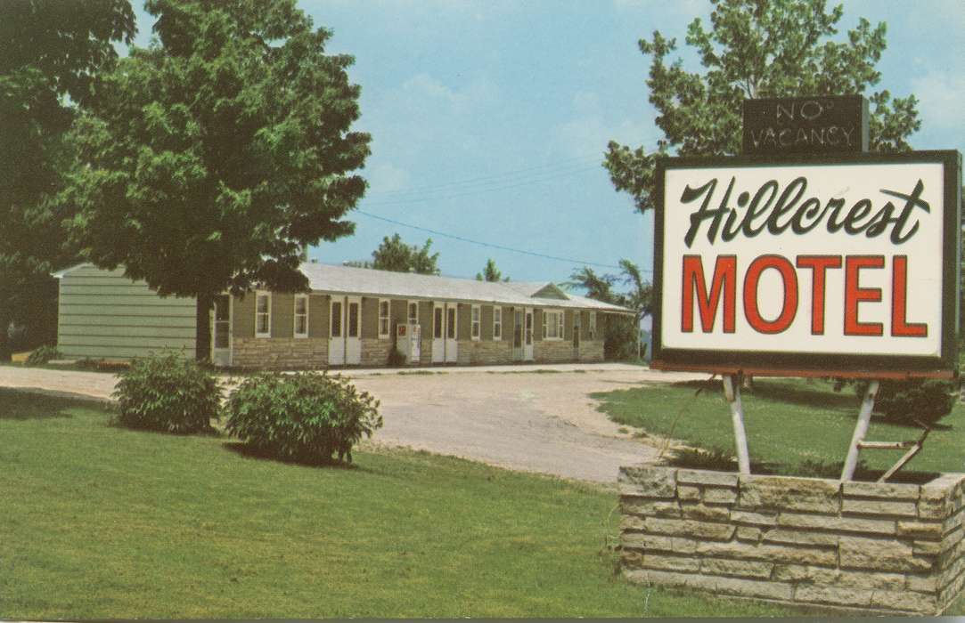 Iowa, Hatcher, Cecilia, Iowa History, history of Iowa, motel, Anamosa, IA, Businesses and Factories
