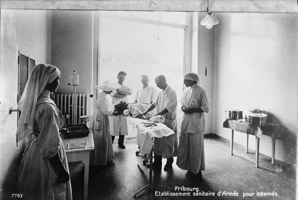 World War I, nurse, Library of Congress, sanatorium, Labor and Occupations, Hospitals, soldier