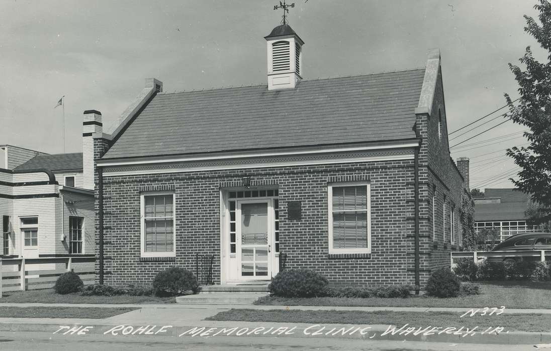 clinic, IA, Photos, history, Iowa, correct date needed, Waverly, Bremer, Waverly Public Library, United States, ia, rohlf memorial clinic, historic, Hospitals