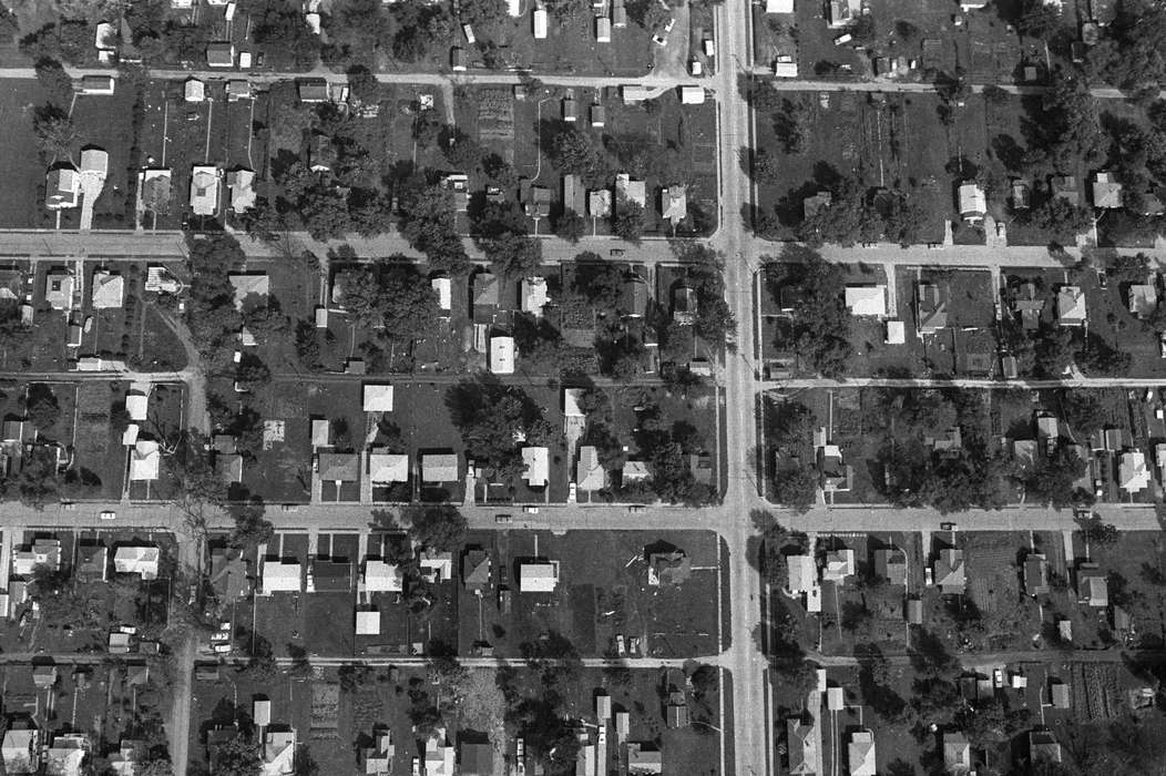 Cities and Towns, Lemberger, LeAnn, Iowa History, Iowa, Aerial Shots, Ottumwa, IA, history of Iowa, neighborhood, house