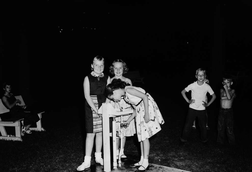 Portraits - Group, United States, history, ia, Photos, Coon Rapids Enterprise, drinking fountain, historic, Iowa, IA, Coon Rapids