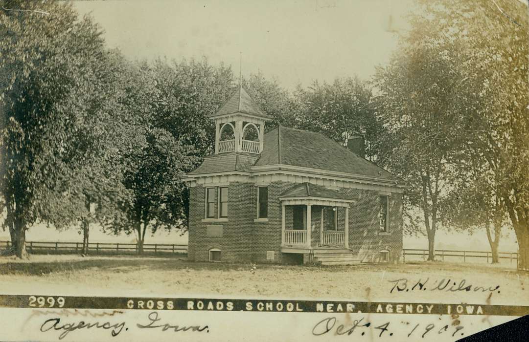 school, Lemberger, LeAnn, Schools and Education, Iowa, Iowa History, history of Iowa, Agency, IA