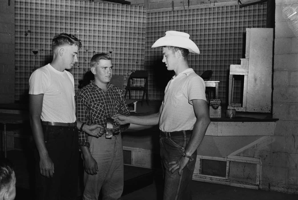 candid, plaid shirt, Iowa, IA, United States, Photos, historic, Coon Rapids, Fairs and Festivals, history, ia, boys, Coon Rapids Enterprise, Children, Leisure, cowboy hat