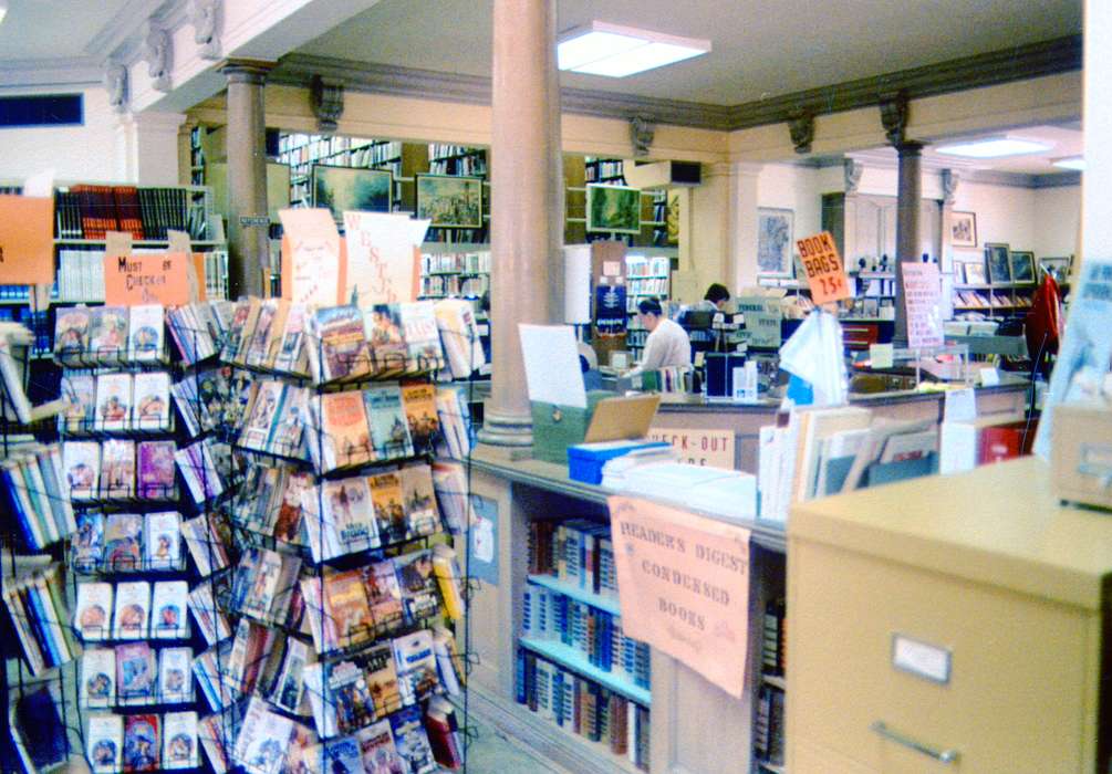 librarian, Iowa History, Clinton Public Library, Businesses and Factories, Iowa, history of Iowa