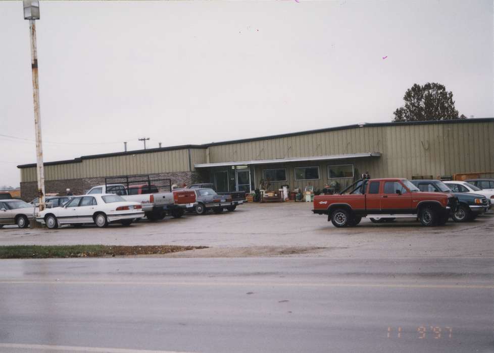 Businesses and Factories, Adair, storefront, history, Photos, moving, Iowa, IA, Cities and Towns, Greenfield, Motorized Vehicles, United States, ia, grocery store, historic, auction, cars, Comstock, Sara
