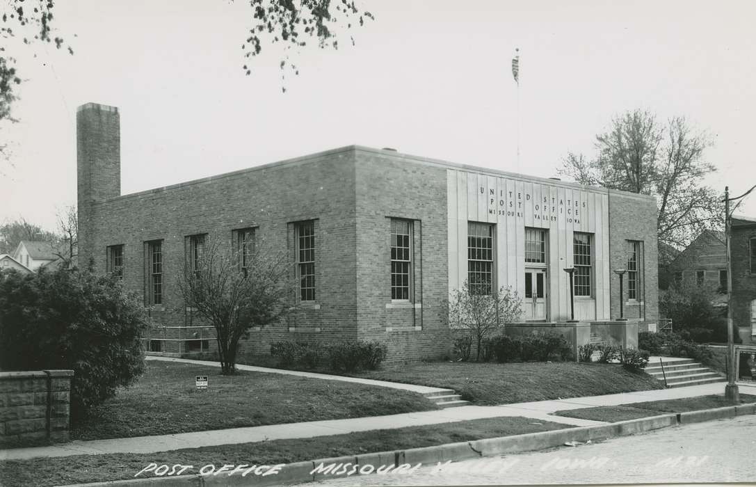 Palczewski, Catherine, Missouri Valley, IA, post office, history of Iowa, Cities and Towns, Iowa, Iowa History