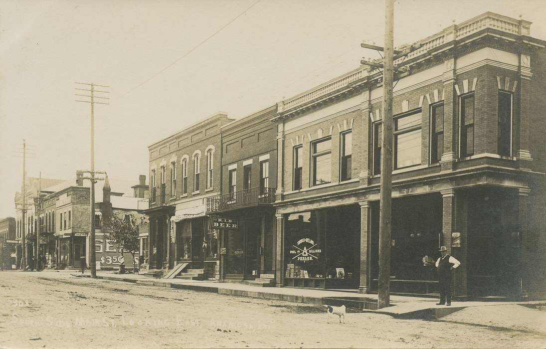 main street, Anamosa, IA, Main Streets & Town Squares, Iowa, Hatcher, Cecilia, Iowa History, history of Iowa