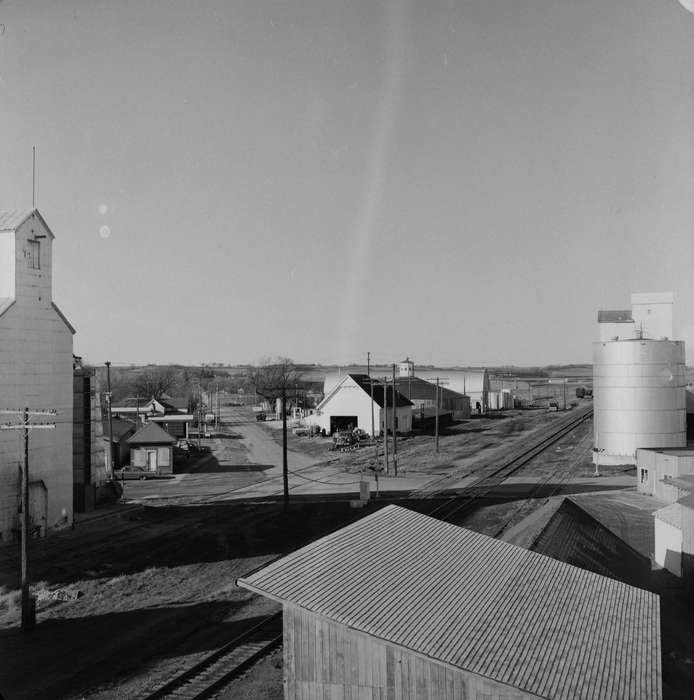 Iowa, Aerial Shots, IA, United States, Photos, railroad, historic, Coon Rapids, railroad track, history, ia, Coon Rapids Enterprise, road