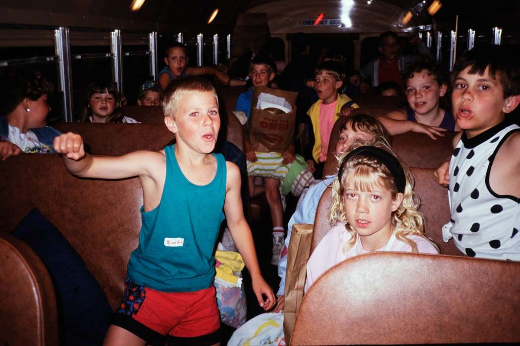 ia, school trip, second grade missouri trip, Iowa, history, United States, Photos, MO, Coon Rapids Enterprise, Portraits - Group, Children, missouri trip, historic, bus, Motorized Vehicles, field trip