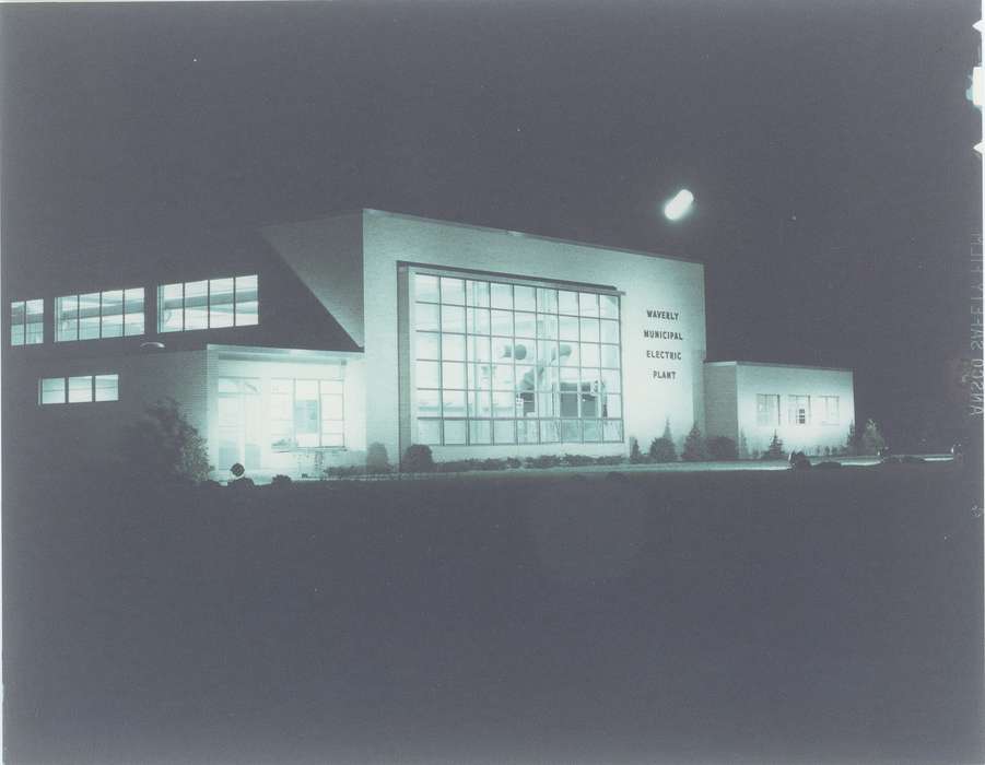 Photos, history, Landscapes, Businesses and Factories, plant, correct date needed, Iowa, Waverly, Bremer, Waverly Public Library, United States, ia, IA, historic, trees