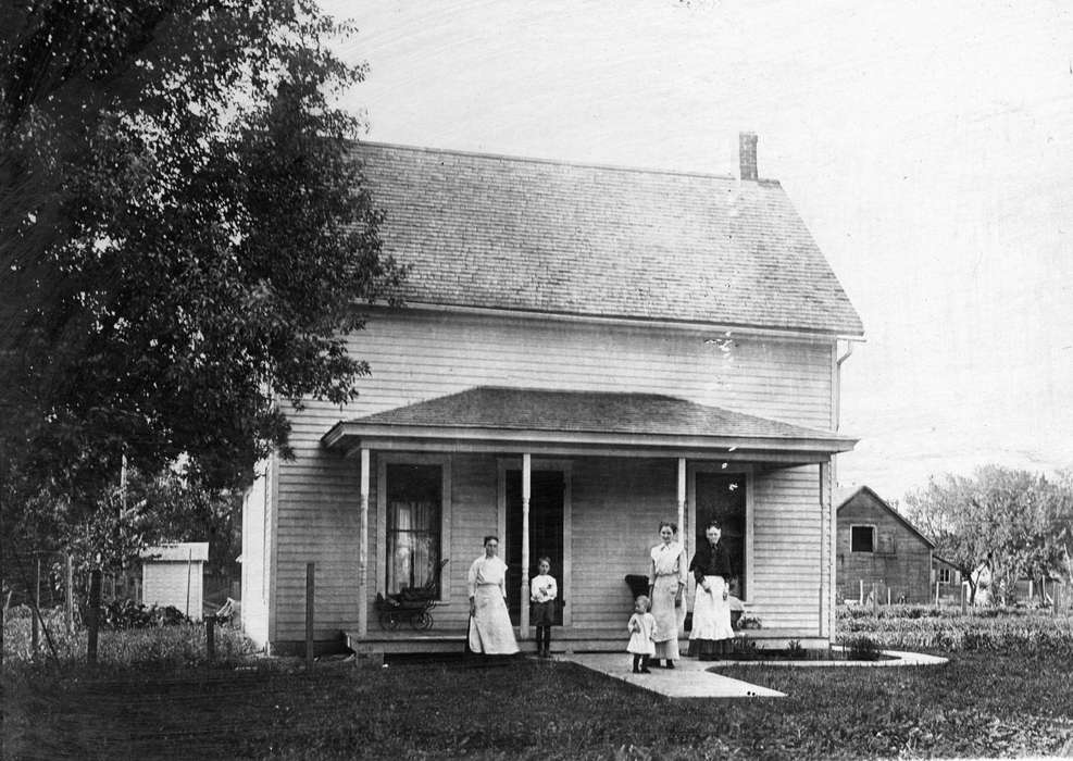 Families, Iowa History, Akron, IA, history of Iowa, house, Shaw, Marilyn, Iowa