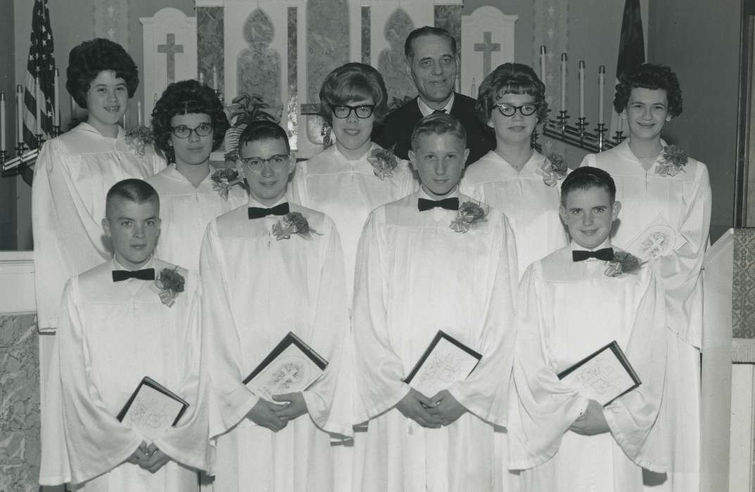 Religion, history, historic, Iowa, Coon Rapids Enterprise, ia, Religious Structures, Photos, Portraits - Group