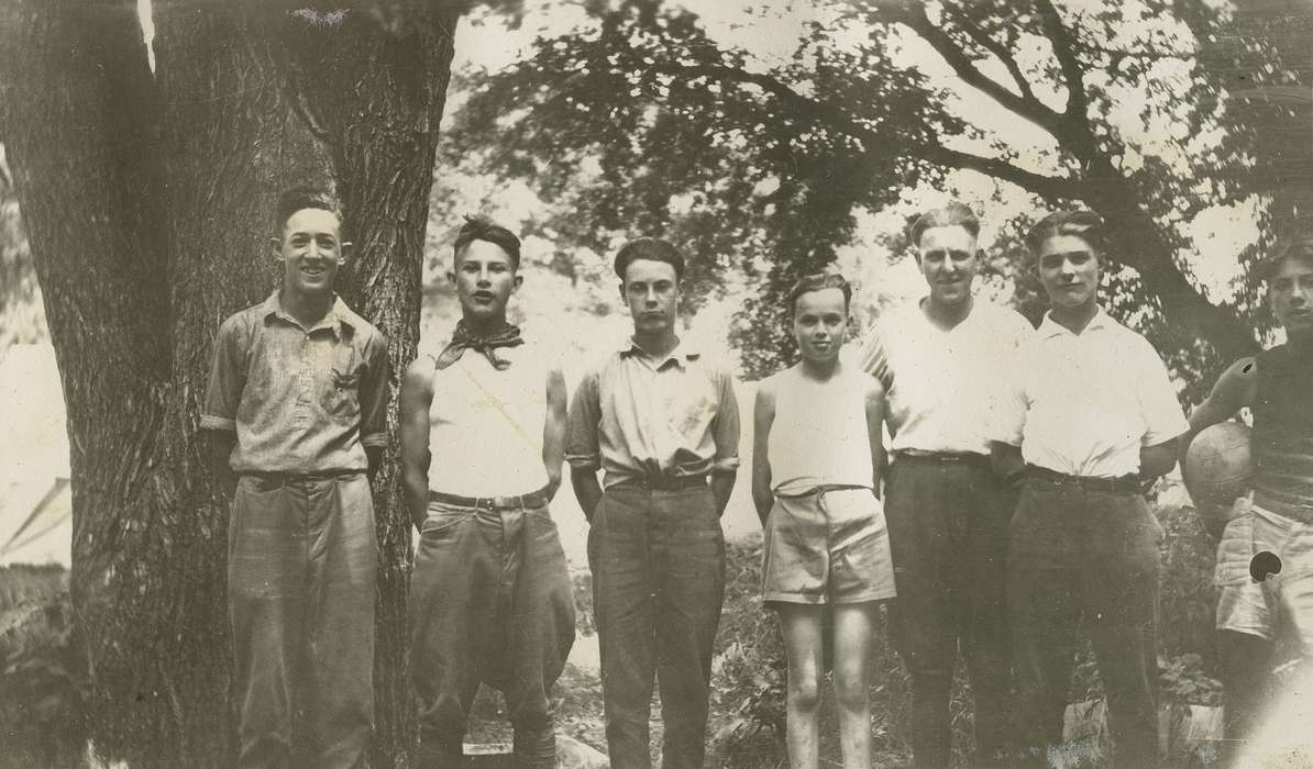 McMurray, Doug, Clear Lake, IA, Iowa History, boy scouts, Portraits - Group, Iowa, history of Iowa