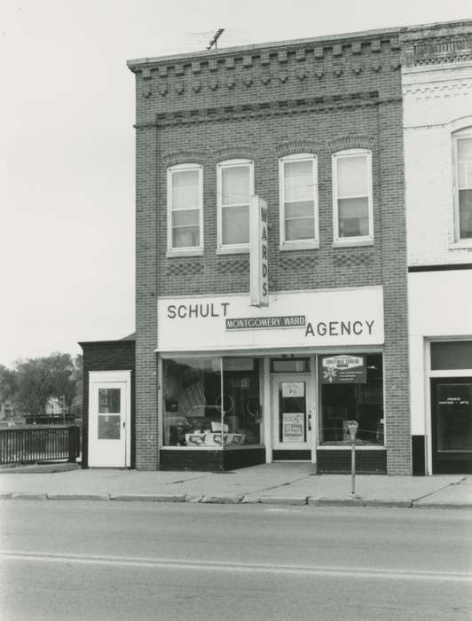 store, main street, Businesses and Factories, correct date needed, Waverly Public Library, Iowa History, Iowa, history of Iowa, Main Streets & Town Squares