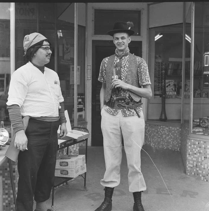 vest, Businesses and Factories, Portraits - Group, Iowa, IA, United States, Photos, historic, Coon Rapids, costume, history, ia, Coon Rapids Enterprise, pirate