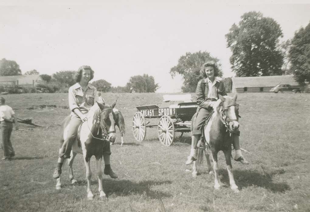 Animals, pony, friend, Iowa History, Fink-Bowman, Janna, Iowa, history of Iowa, West Union, IA