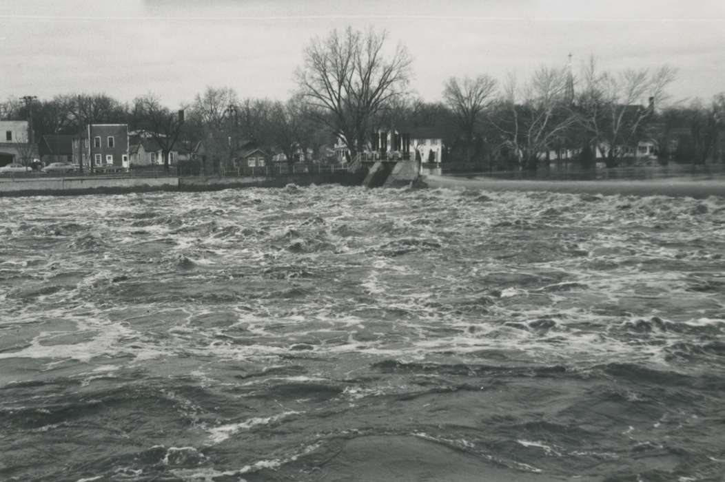 Floods, Cities and Towns, Lakes, Rivers, and Streams, Iowa History, river, Waverly, IA, Iowa, history of Iowa, Vauthier, Elizabeth