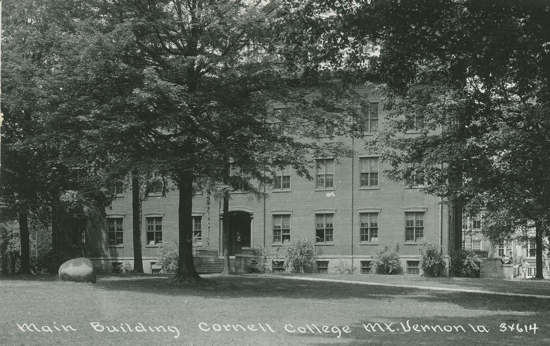 Mount Vernon, IA, Schools and Education, building, Palczewski, Catherine, Iowa History, Iowa, cornell college, history of Iowa