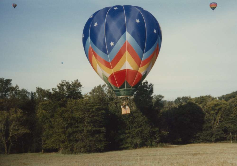 Boylan, Margie, hot air balloon, Iowa History, history of Iowa, Indianola, IA, Leisure, Entertainment, Iowa