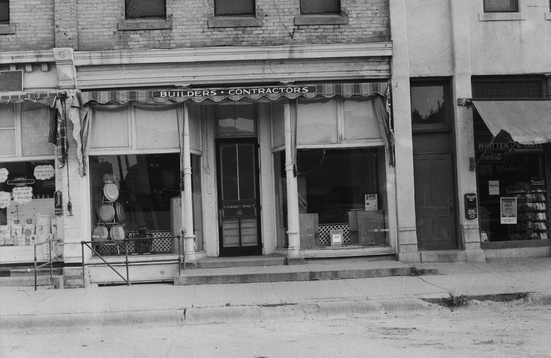 Businesses and Factories, awning, Iowa, IA, United States, Photos, historic, Coon Rapids, street, history, Main Streets & Town Squares, window display, ia, Coon Rapids Enterprise, storefront