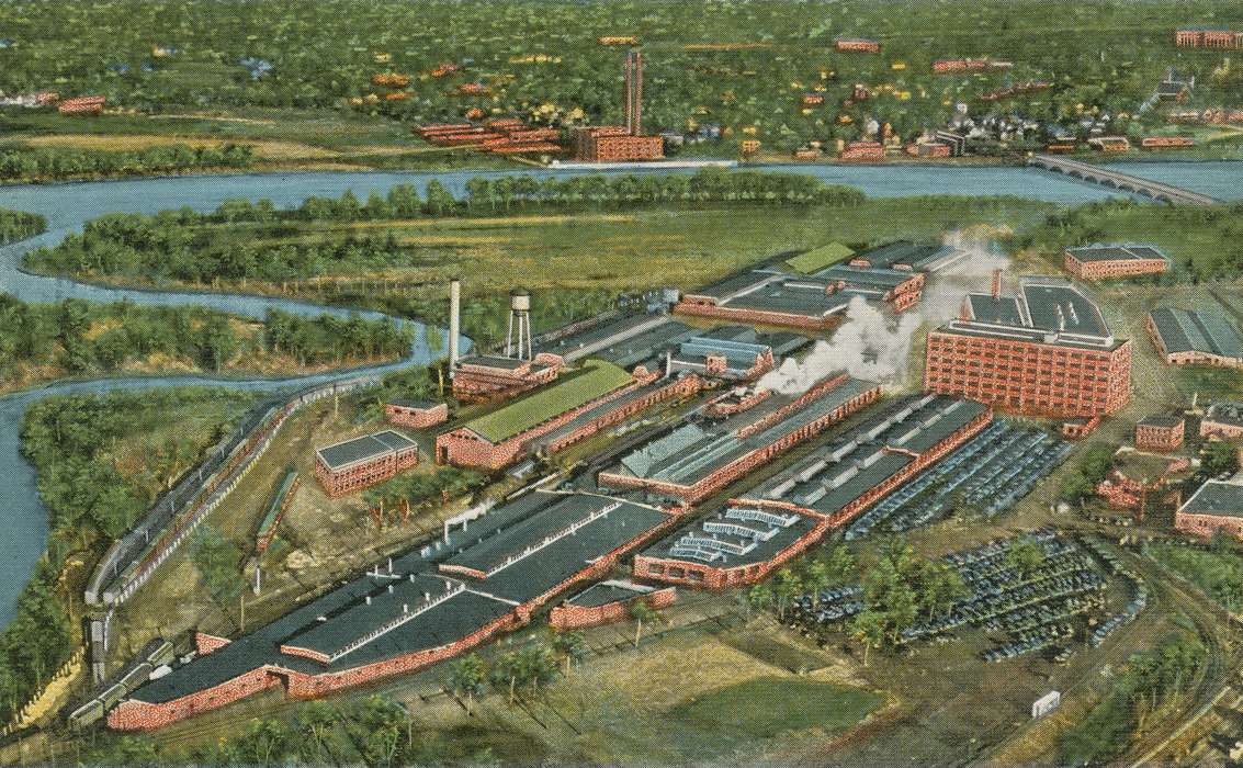 Aerial Shots, ia, IA, history, postcard, historic, Waterloo, Olsson, Ann and Jons, Iowa, Black Hawk, United States, Photos