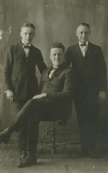 shoe, bowtie, Religion, Portraits - Group, suit, chair, Coon Rapids Enterprise, Cities and Towns, correct date needed