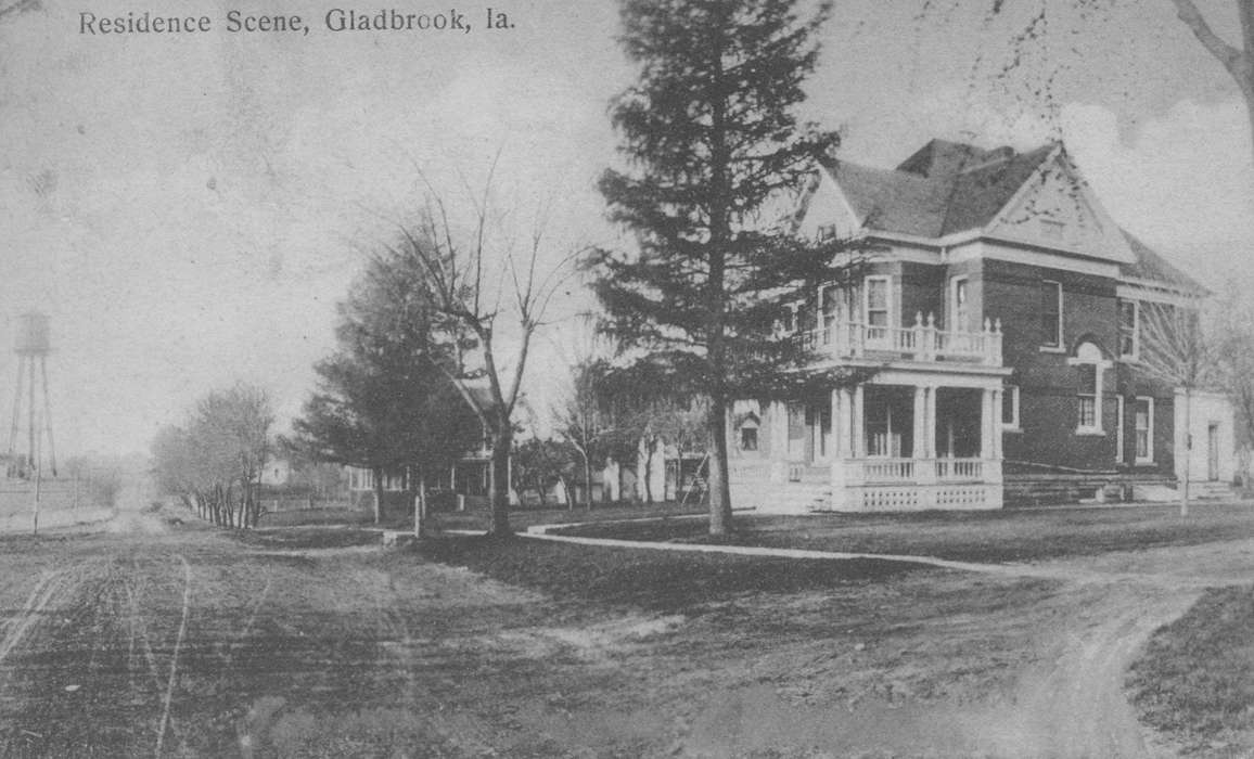 history of Iowa, Cities and Towns, Iowa History, Reinhard, Lisa, Gladbrook, IA, Iowa, house