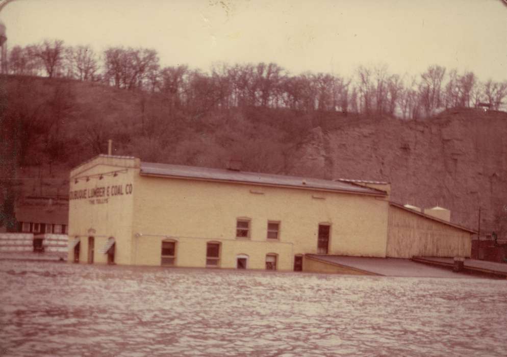 Floods, Davis-Orwoll, Shirley, Iowa History, Dubuque, IA, lumber, coal, Iowa, history of Iowa, Businesses and Factories