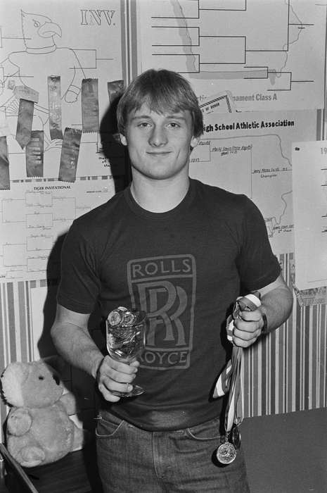 wrestler, Coon Rapids Enterprise, Coon Rapids, Iowa, historic, Photos, Sports, United States, ia, history, Portraits - Individual, IA