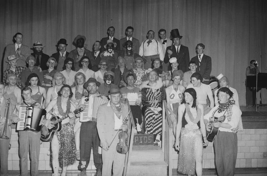 Coon Rapids Enterprise, United States, ia, IA, Coon Rapids, blackface, Entertainment, historic, Iowa, history, Photos