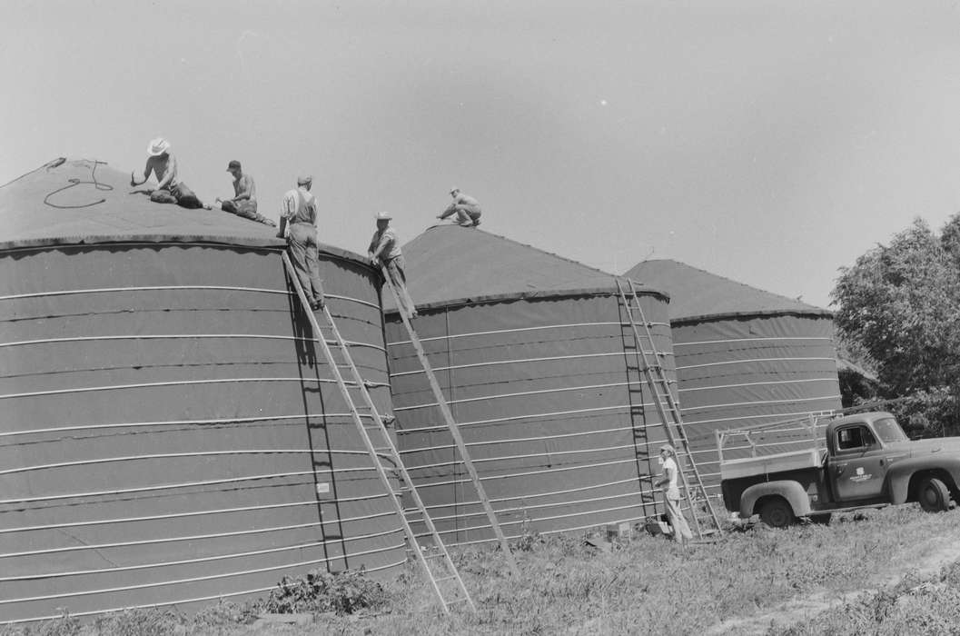 United States, history, ia, Photos, Labor and Occupations, Coon Rapids Enterprise, historic, Iowa, IA, silo, Coon Rapids