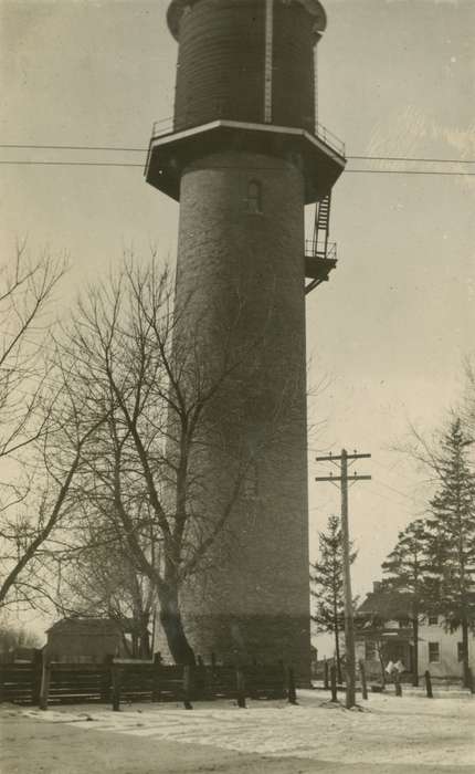 Macey, IA, Cities and Towns, water tower, Iowa, Iowa History, history of Iowa, Mortenson, Jill