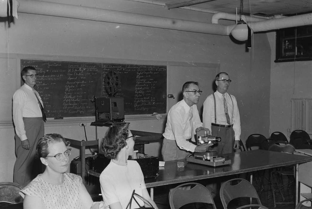 chalkboard, teacher, United States, history, ia, Photos, Labor and Occupations, Coon Rapids Enterprise, chairs, historic, Iowa, IA, Coon Rapids