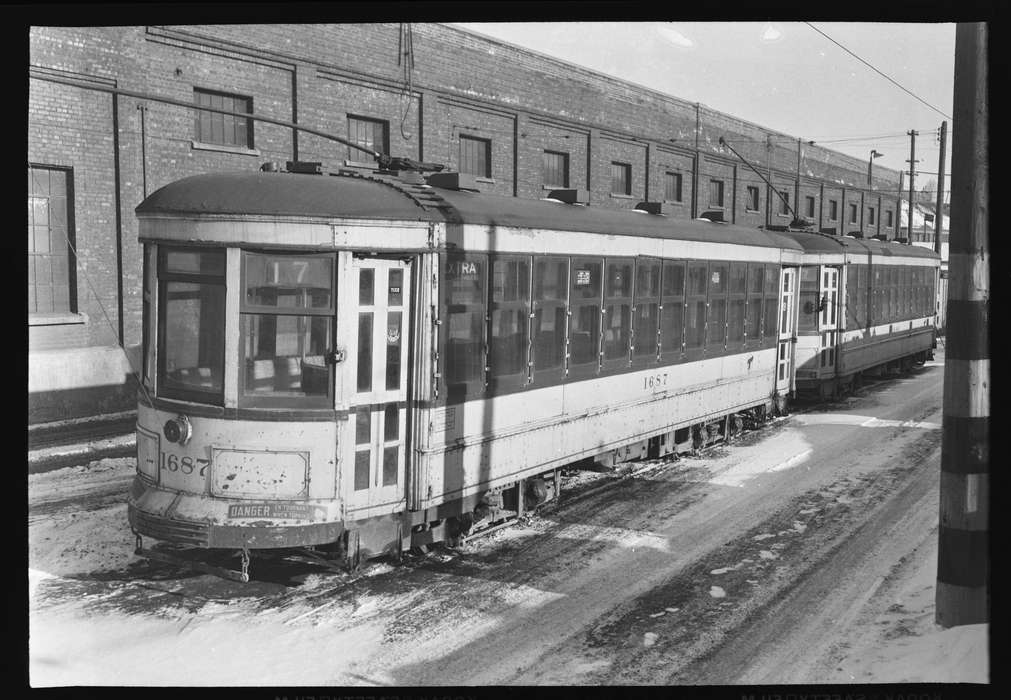 trolley, Montreal, Quebec, Archives & Special Collections, University of Connecticut Library, history of Iowa, Iowa, Iowa History